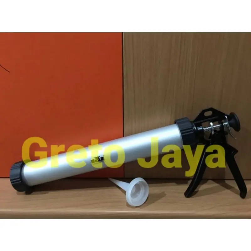 Gun Sosis Alat Tembak Lem Kaca Sealant Lontong Sausage Silen Silicone Chaulking Tembakan Silikon Stang Sealan Silikone Tabung Sozis