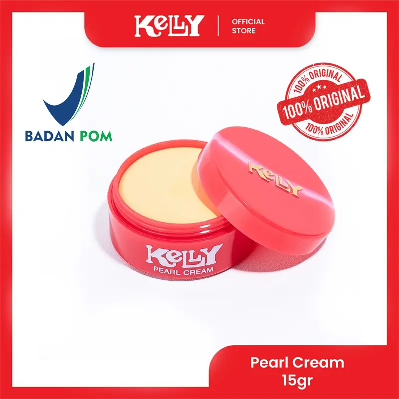 KELLY Pearl Cream 15gr Original BPOM