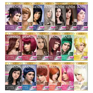 MIRANDA Hair Color / Semir / Cat Rambut 30ml 1 Lusin (12pcs bisa Mix)