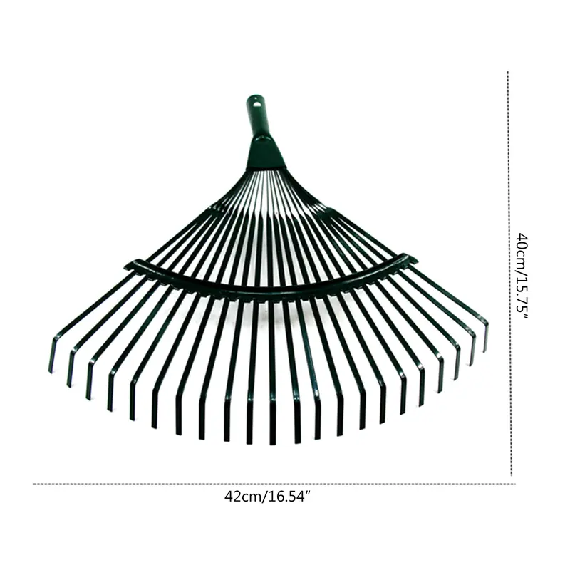 Cưa Quạt Thép, Nâng Cấp, 42cm, 22 Răng, Thay Thế Đầu, Thích Hợp Cho Bãi Cỏ Vườn, Sân Trong Và Sân, Lá, Rêu, Carbon Cao, Sẵn Sàng Để Giao Hàng 1