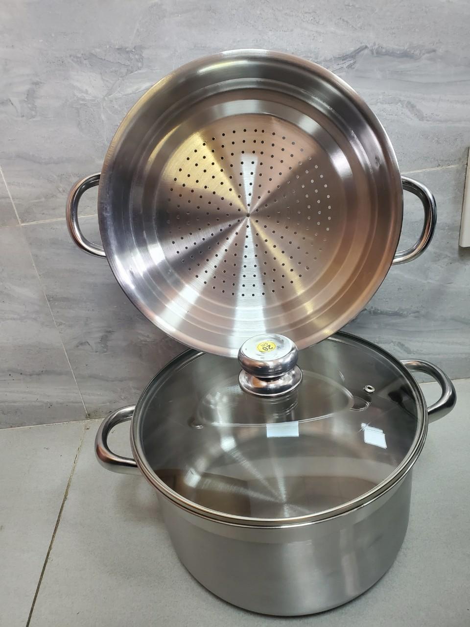 BỘ XỬNG HẤP 1 ĐÁY 26CM KLINS - xã kho c756c224e9b64b828b4db4fe2713be10~tplv o3syd03w52 origin jpeg