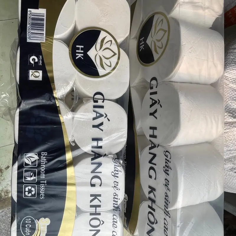 Combo 2 bịch giấy vệ sinh 20 cuộn giấy 3 lớp dai mịn 5