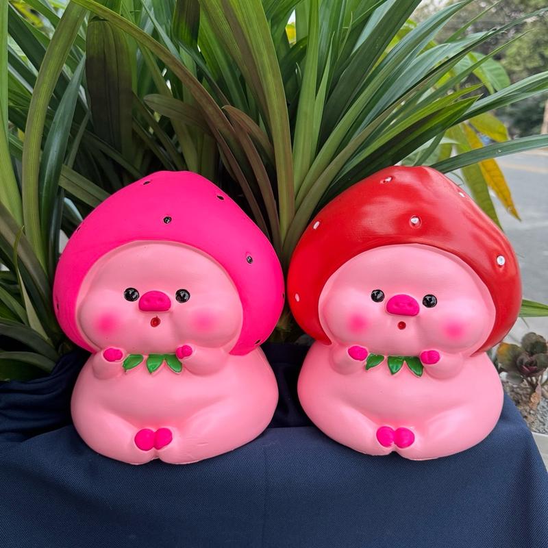 Bé Dâu Thạch Cao Nhiều Màu Lợn Đất Tiết Kiệm Heo Đất Tiết Kiệm Ống Heo Tiết Kiệm_Heo Đất Xuân Hiếu Ống Tiết Kiệm trâu đấttiếtkiệm Đựng Tiền Đồng