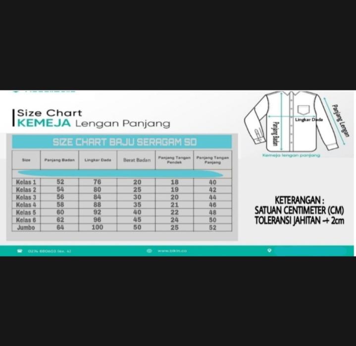 Product Introduction of baju putih sekolah sd/mi kemeja sekolah laki-laki dan wanita lengan panjang Putih 0