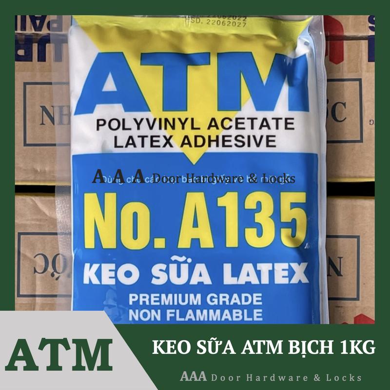 Cam Kết CHÍNH HÃNG Keo sữa ATM bịch 1kg chính hãng - Adhesive Latex No.A-135