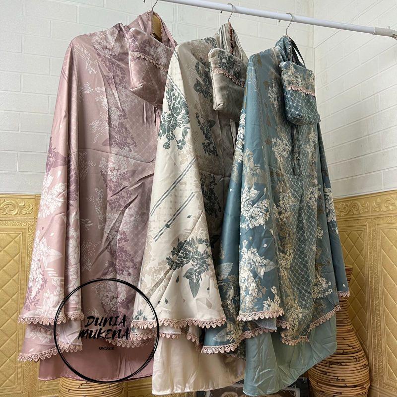(MUKENA ANAK ANAK) TERBARU /// MUKENA ANAK-ANAK /// MUKENA ARMANI SILK RENDA PREMIUM Nyaman Lembut Panjang Atasan Simple Muslim 3