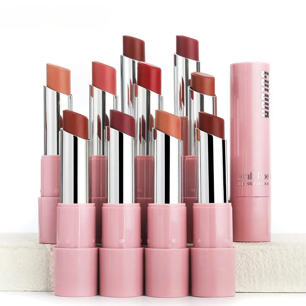 Lip liner with non-stick cup, long-lasting waterproof matte lipstick, lipstick 2-in-1 set Gloss Lipgloss Makeup Cosmetic