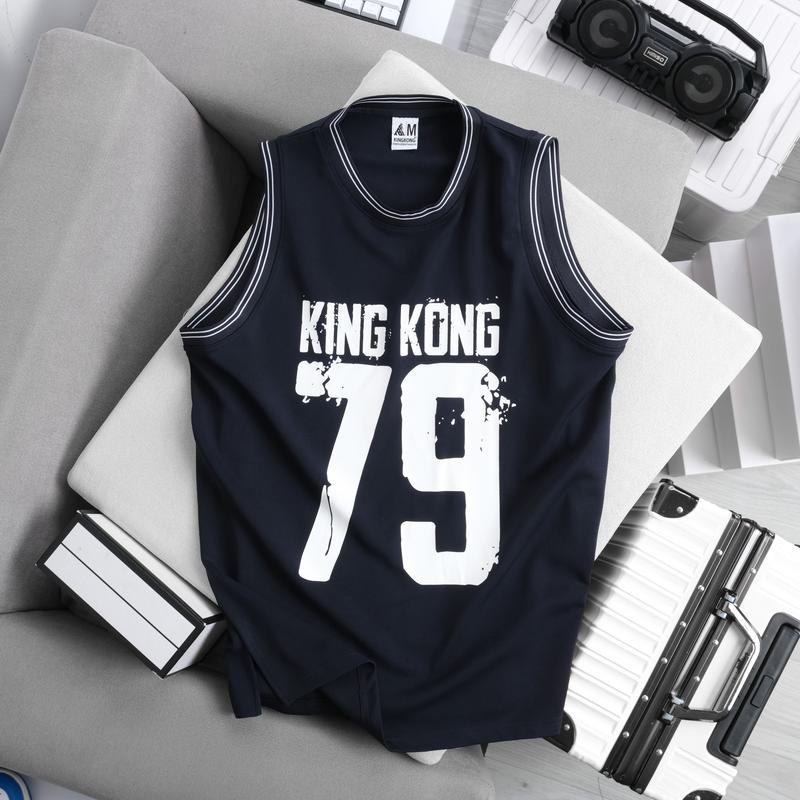 [Mới T12] Áo Ba Lỗ Tanktop Bóng Rổ Thể Thao In Chữ KINGKONG 79 - Local Brand TB KINGKONG SPORT WEAR