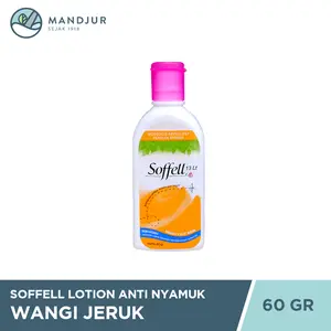 Soffell Lotion Wangi Kulit Jeruk 60 Gr - Lotion Anti Nyamuk