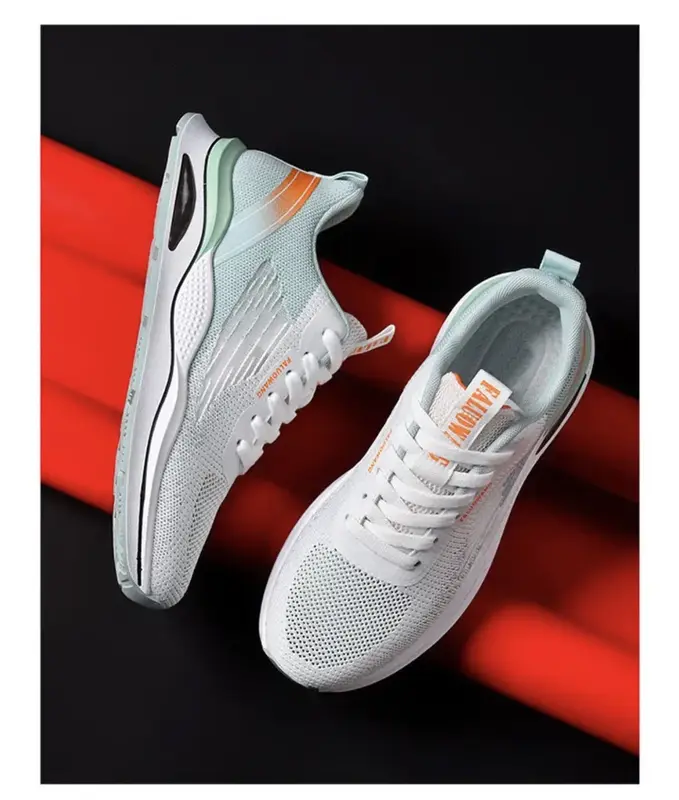 Giày thể thao nam sneaker Thoáng khi phong cách mới 3 màu Shoes Đế Bằng 8