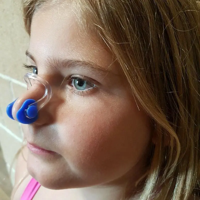 Silicone Unisex Girl Boy Nose Clip Kids Child Water Pool Swimming Set