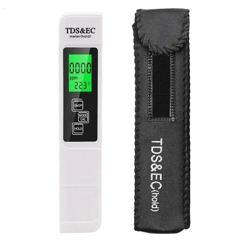 TDS Water Quality Test Pen, 1 Set Portable TDS EC Water Quality Tester, Water Quality Test Tool for Home Pool, Hot Tub, Garden