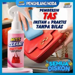 PROMO Cairan Pembersih Tas Spray Praktis & Ekonomis 100% Membersihkan Noda TAs GRATIS ONGKIR
