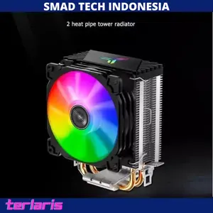 Jonsbo CR1200 CPU FAN COOLER HSF RGB PROCESSOR CR 1200 FAN COOLING Pendingin CPU Kipas Aluminium Laptop Aluminium