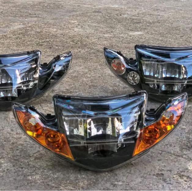 Đầu đèn 2 tầng Sirius Mẫu ZHIPAT CẮT( không dùng được ốp zin ) dùng ốp sihelo đĩa