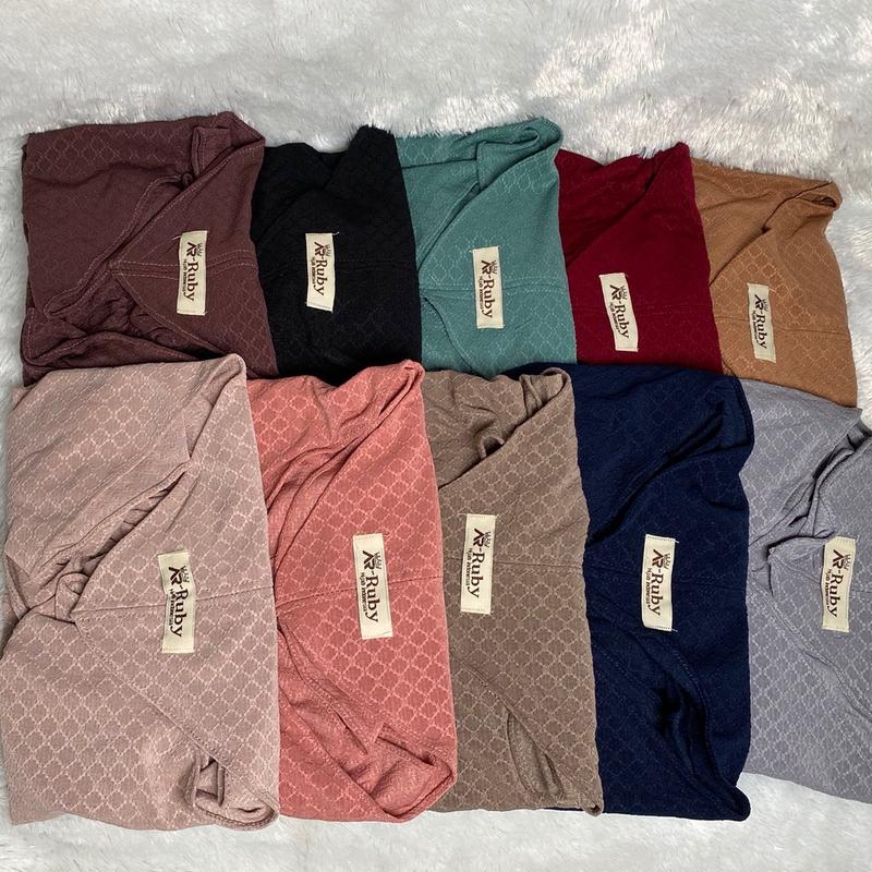 Hijab anak aqila untuk 4-10 tahun bahan strada premium 1