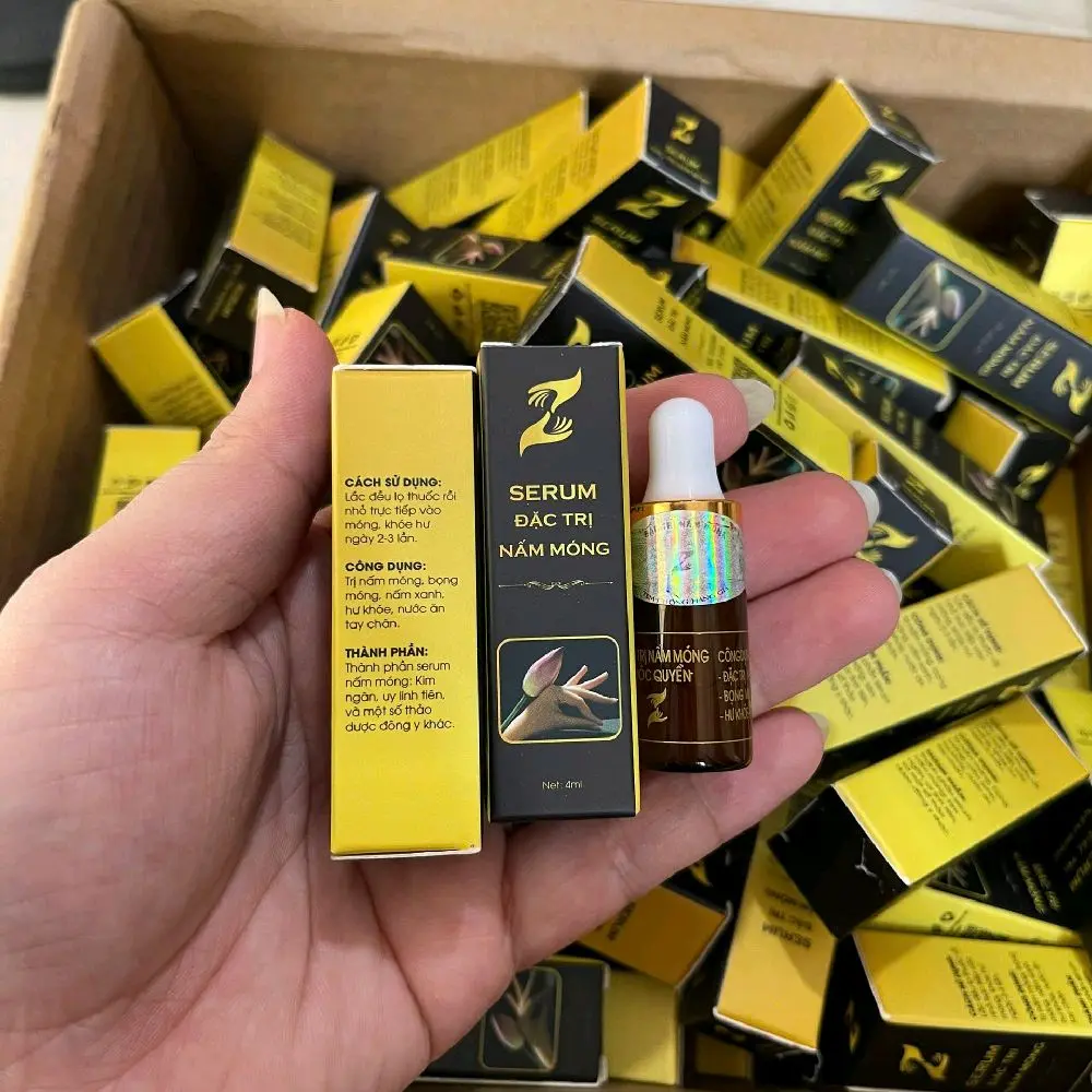 2 hộp Serum Nấm Móng Tay, Chân Giúp Cải Thiện Nấm, Bọng, Hư Khóe, Nước Ăn Tay Chân