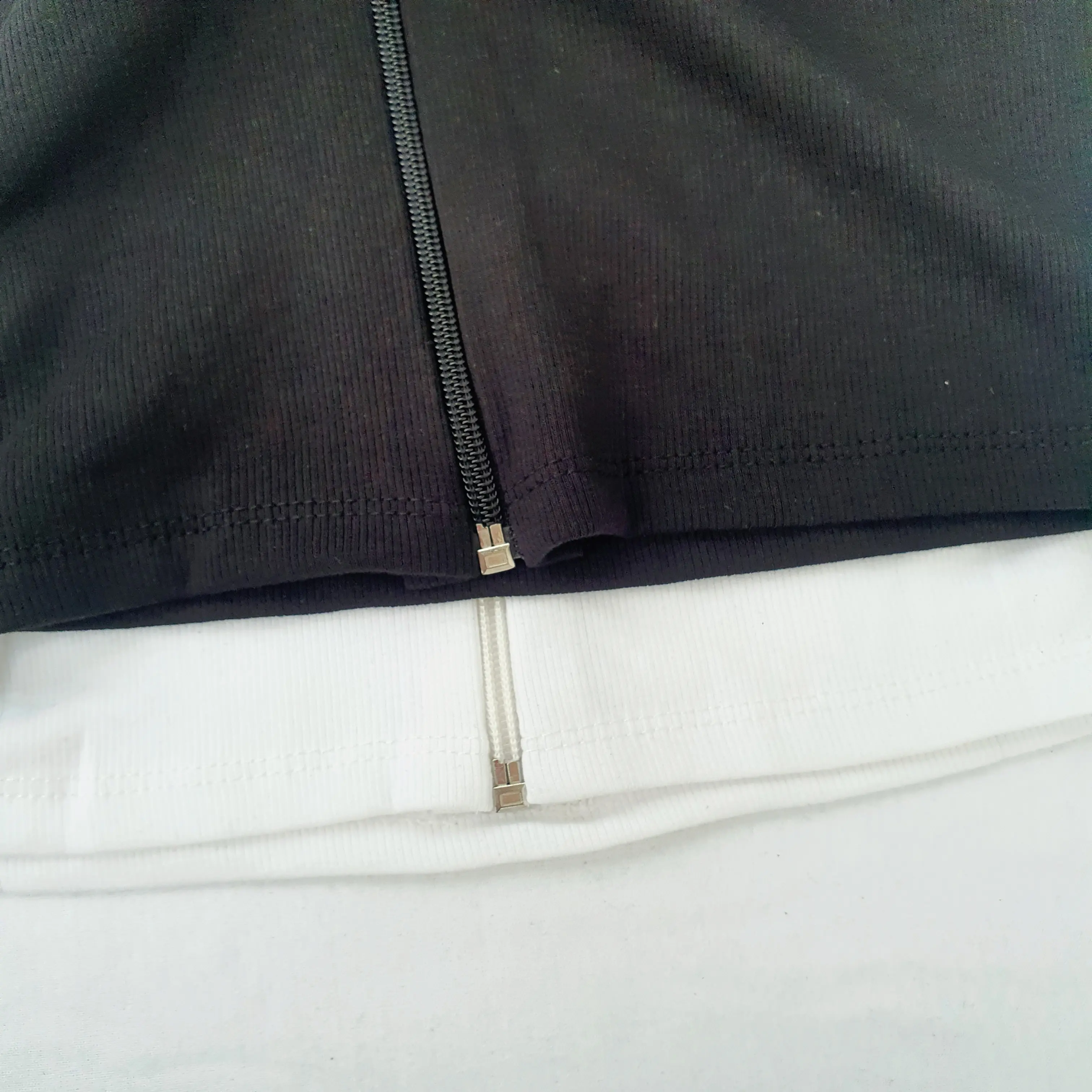 Áo croptop tay dài dây kéo thun gân - Crt dài tay dây kéo chất đẹp A4-00 | BigBuy360 - bigbuy360.vn