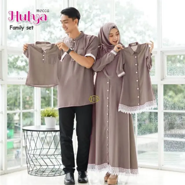 HULYA FAMILY SET COUPLE SARIMBIT