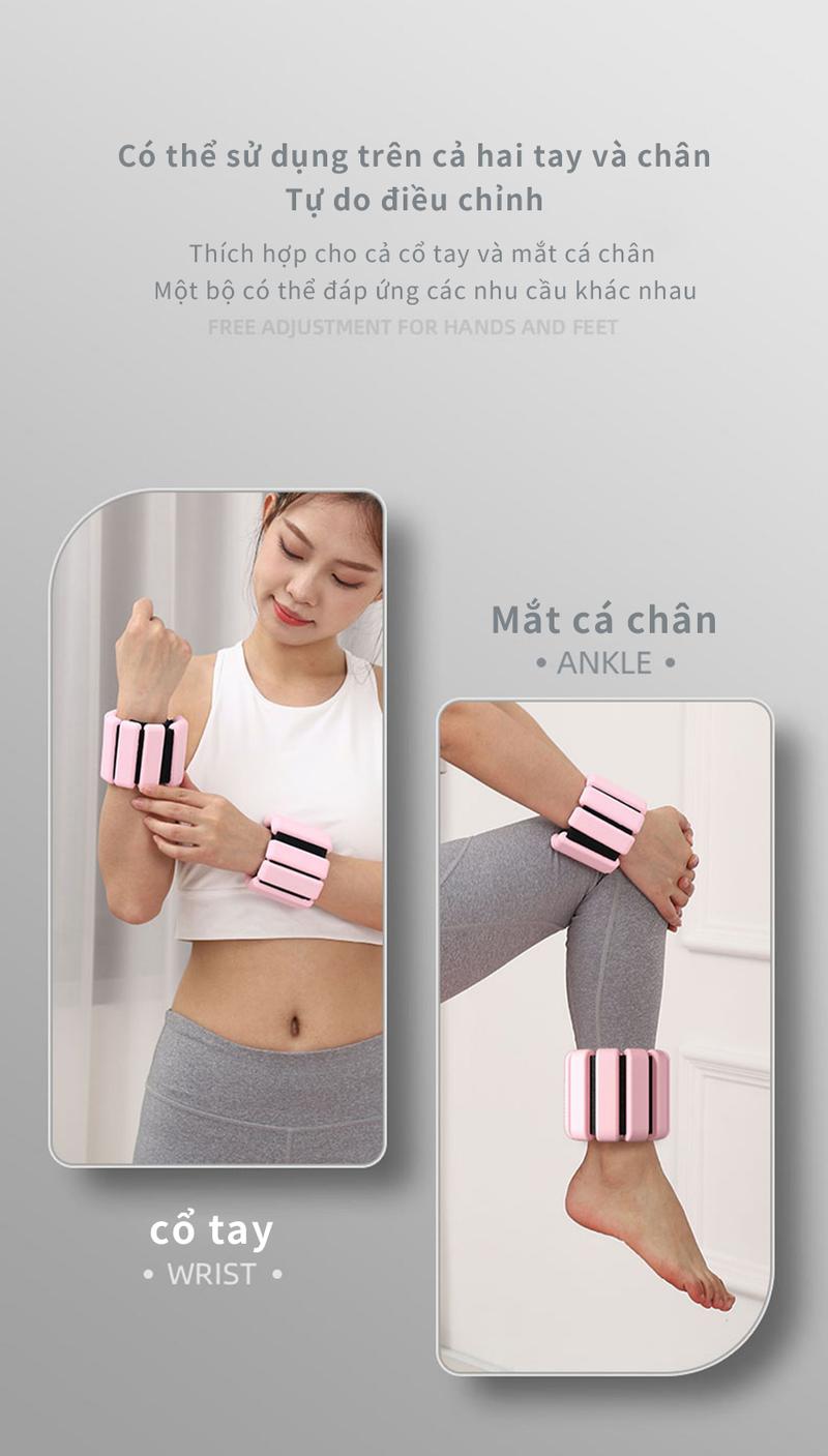 Product Introduction of Tạ đeo MUZEE 0,5KG ĐẾN 3KG tạ tay, tạ chân đeo cổ tay mắt cá chân chịu lực hỗ trợ tập thể lực tập gym 17