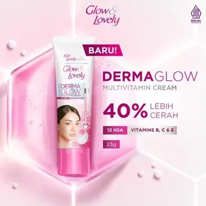 Glow & Lovely Derma Glow Multivitamin Cream 23gr - Mencerahkan Wajah