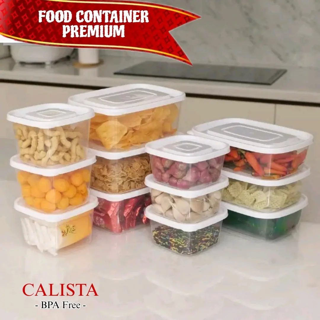 FOOD CONTAINER PUTIH | CALISTA RUMOI  | Calista oita