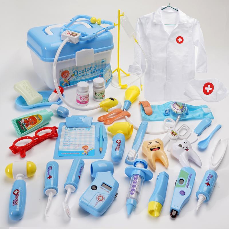 35pcs/set Doctor's Kit Toy, Pretend Play Medical Kit For Kids, Pretend Play Toy For Children's Gift 6