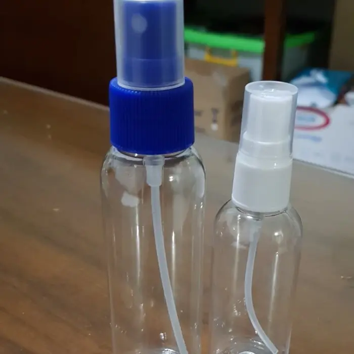 Botol Spray Plastik Bening 100ml 1