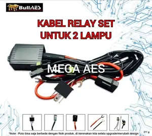 Kabel Relay Hid Mobil Merk AES I Kabel Hid Mobil I Kabel Relay Mobil