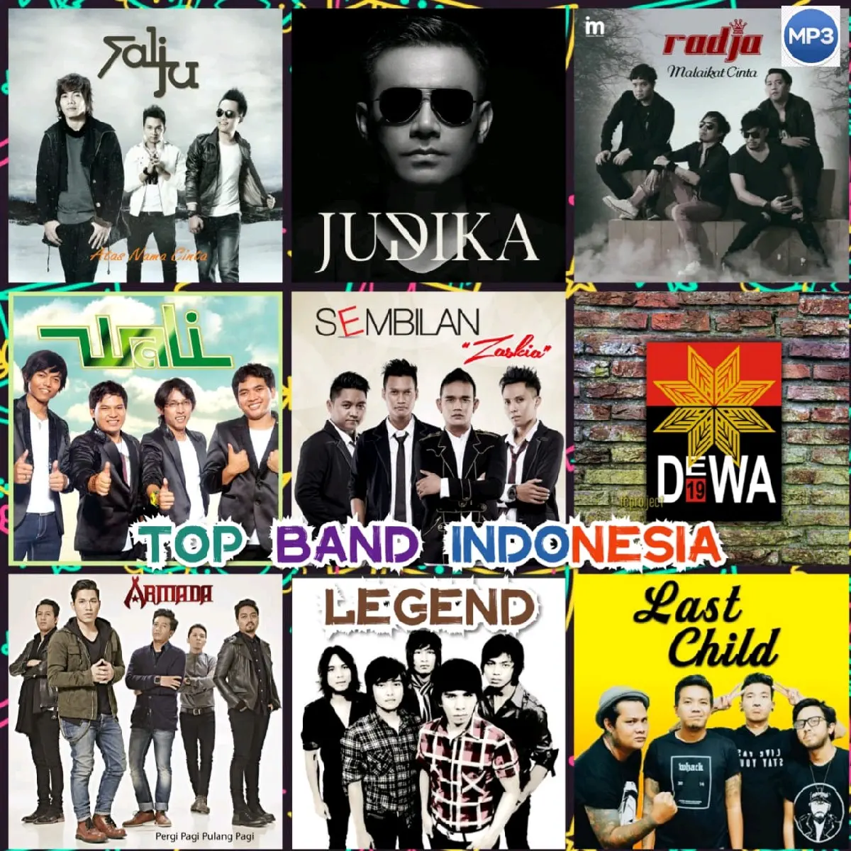 Kaset Mp3 Musik Lagu Pop Band Indonesia Campuran Terbaru -Kaset Mp3 Audio Mobil Lagu Pop Indonesia 2000 an