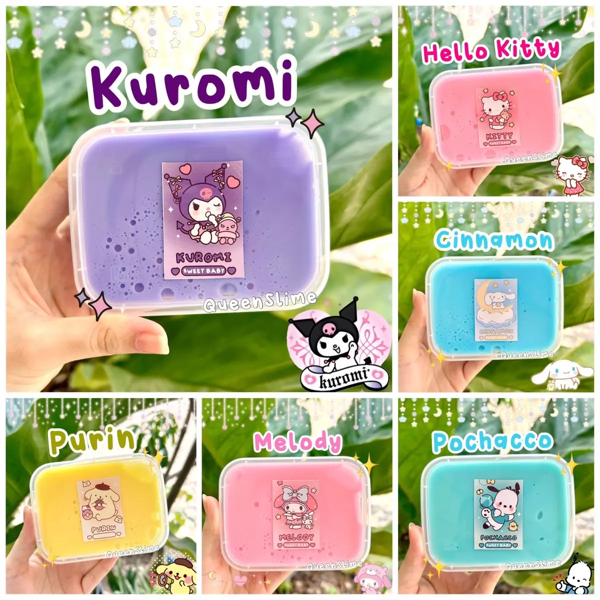 Slime Sanrio Kuromi Tofu 200ml by QueenSlime
