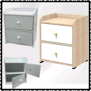 MEJA NAKAS KECIL - BED SIDE TABLE - LACI SERBAGUNA - MEJA SAMPING