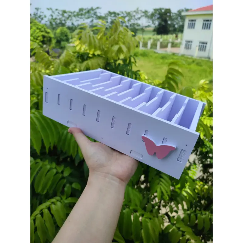 KKOALKSHOP Hộp đựng tiền K15, khay chia tiền quầy thu ngân, hộp chia tiền 1
