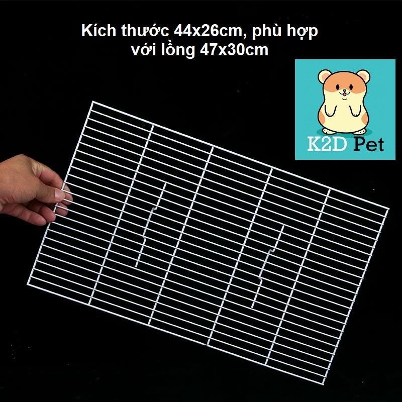 P107 Khung lưới sắt đáy lồng 47x30cm cho hamster Guinea Pig bọ ú chuột lang thỏ gà Rutin
