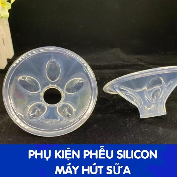 Bộ 2 phễu massage silicone cho máy hút sữa Realbubee / Ichiko