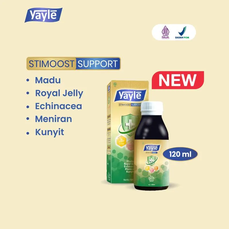 Yayle All Varian - 120ml & 200ml - Madu Vitamin Support tumbuh kembang si kecil Bayi & Balita 2