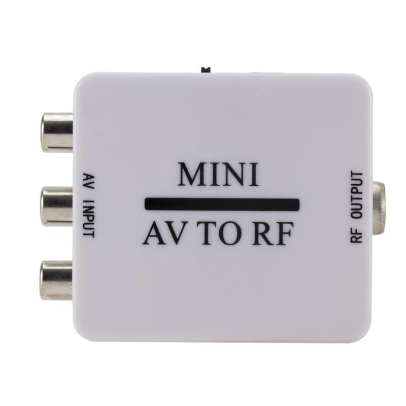Product Introduction of Composite A/V Converter Compact RF Modulator AV TV Switch 0