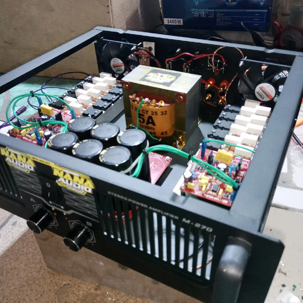Power amplifier rakitan 5 Amper besar CT 45