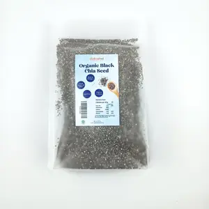 Chia Seed Hitam Organik 500gr – Club Sehat | Superfood Vegan, Tinggi Serat & Omega-3, Hemat Sebulan