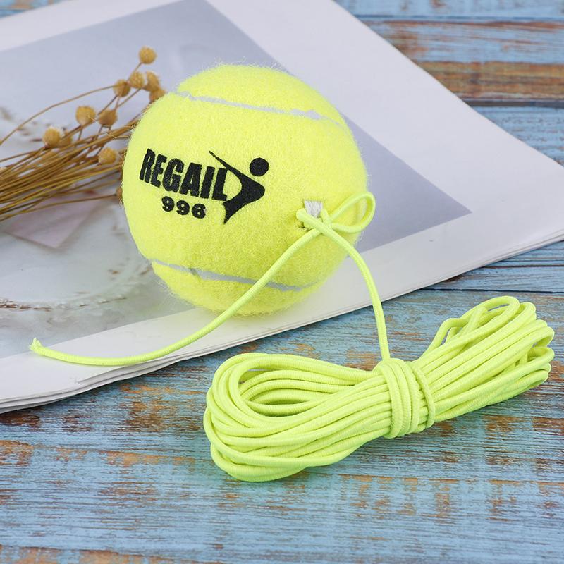 Product Introduction of Elastic Rubber Band Tennis Ball Single Practice Training Belt Line Cord Tool 23