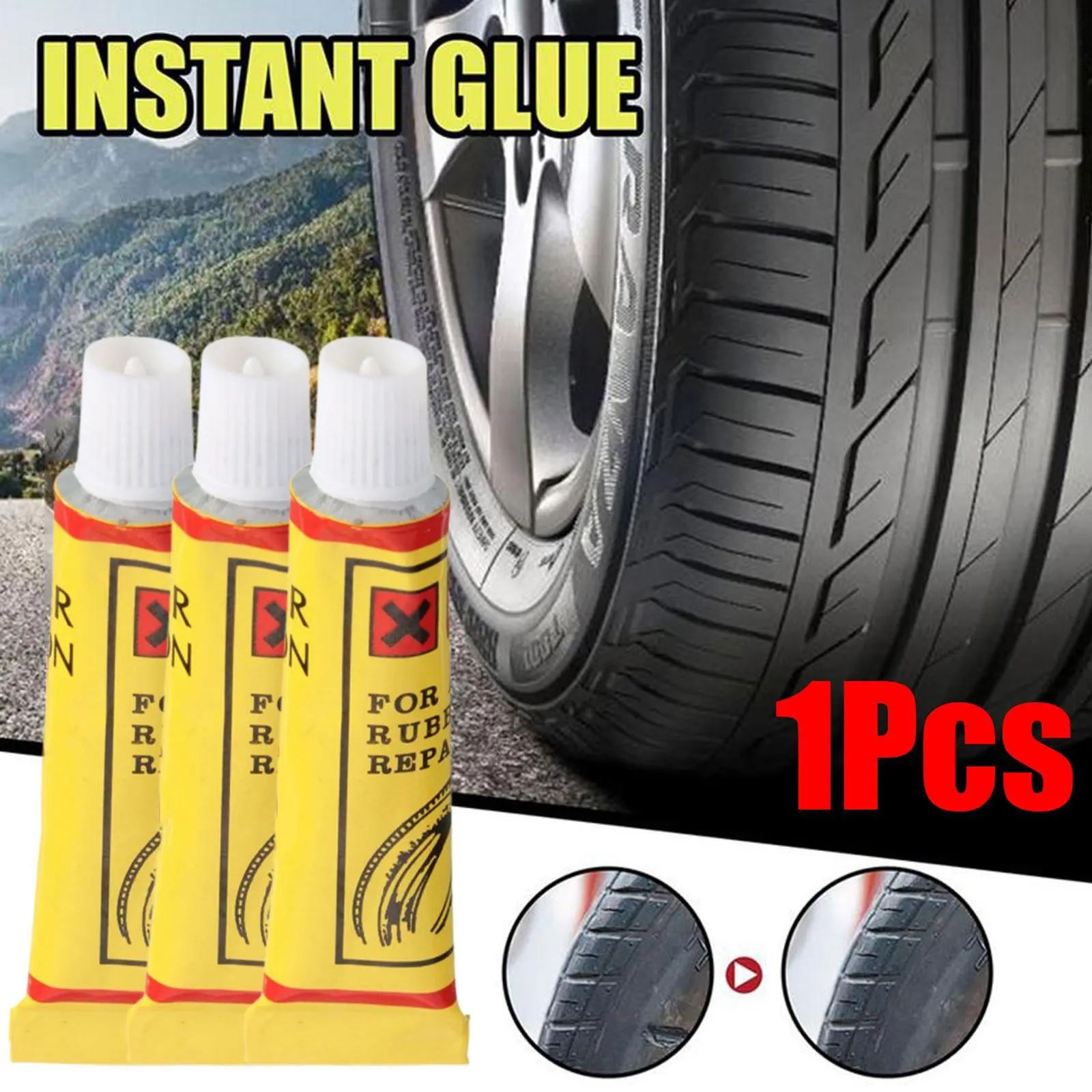 Equipment For Repairing Inner Tubes Of Automotive And Motorcycle Tires With Rubber B9W8