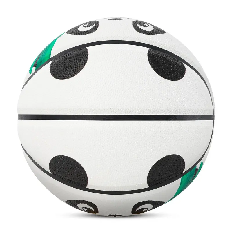 Panda Pattern  Basketball, 1 Count Lovely Basketball for Teens & Adults, Basketball for Indoor Outdoor Use 4