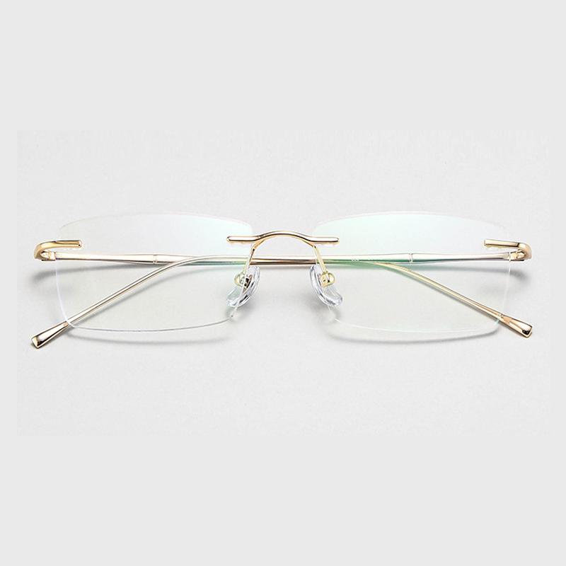 K312 - Gọng kính khoan thời trang Nam Nữ - Tặng hộp - Free Ship - Đổi hàng trong 7 ngày