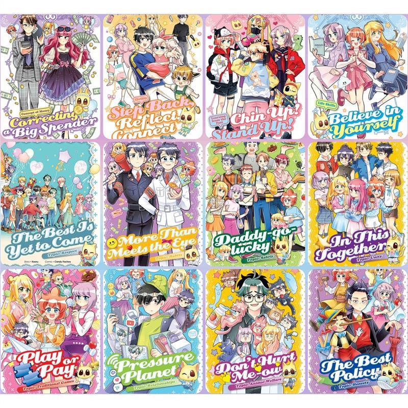 Product Introduction of original Candy Series Comic G01 To G62, Fun Educational Comics, Nurturing Values tiktok bookstore 0