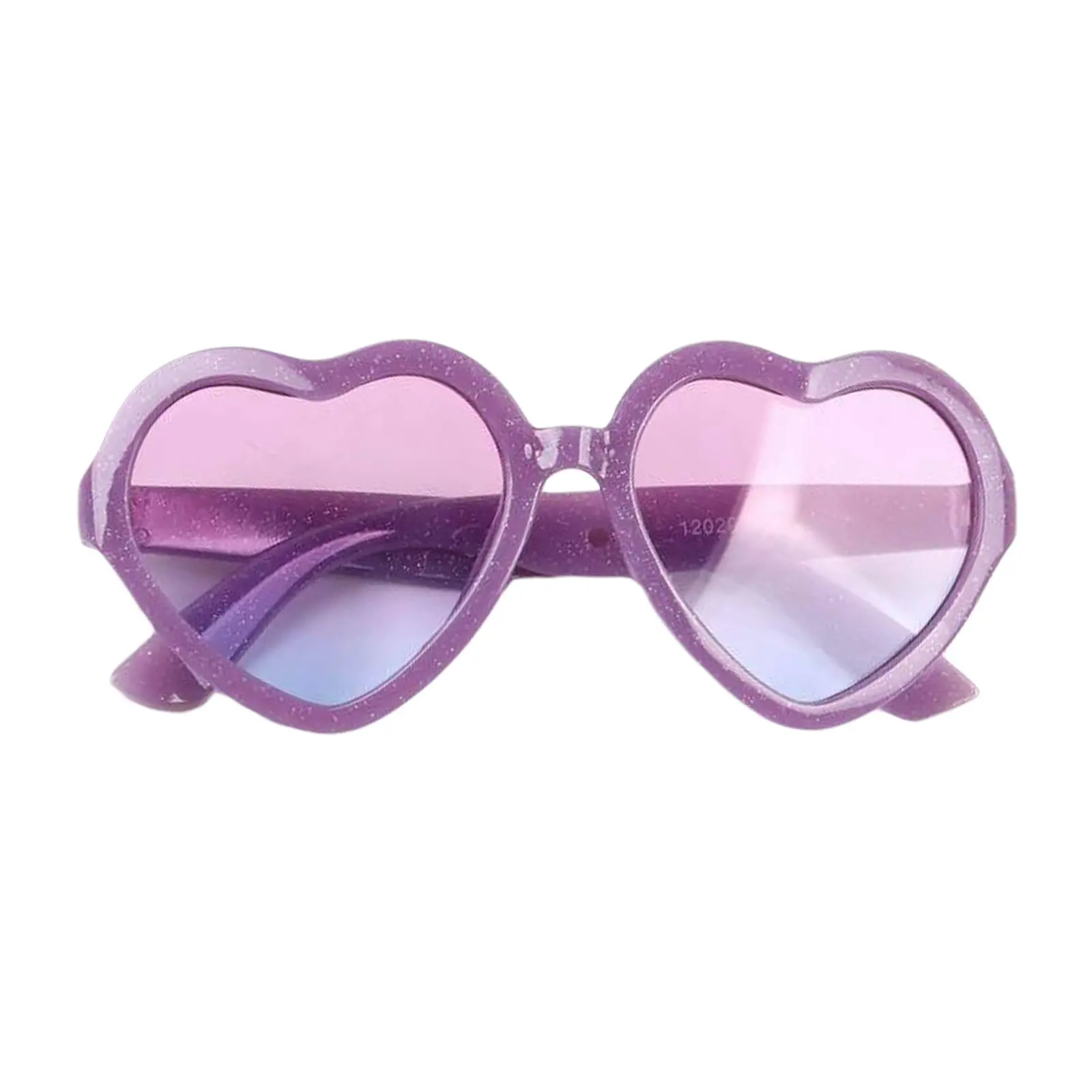 Kids Cute Sunglasses, Gradient Color Heart Eye Protect Funny Sunglasses Photo Party Props