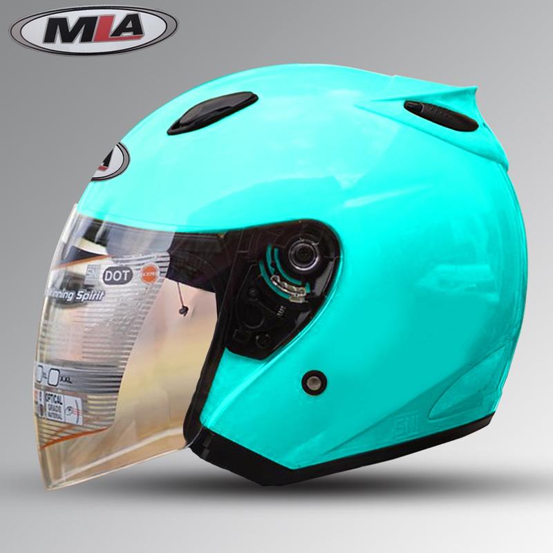 HELM DEWASA HALF FACE INK Centro SNI Basic Solid Warna White Untuk Pria Dan Wanita Dewasa SNI COD Free Packing Motorcycle Motorcycle 1