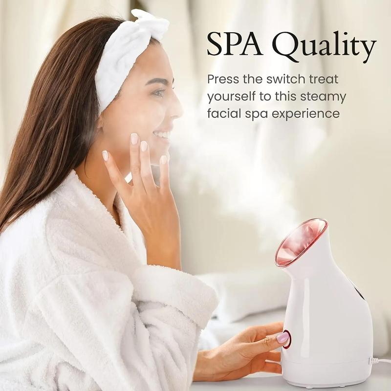 Nano Ion Steam Face Machine, 6 Counts/set Deep Cleansing Facial Steam Machine & Accessories, Professional Skincare Tools for Women & Men, Skincare Products 3
