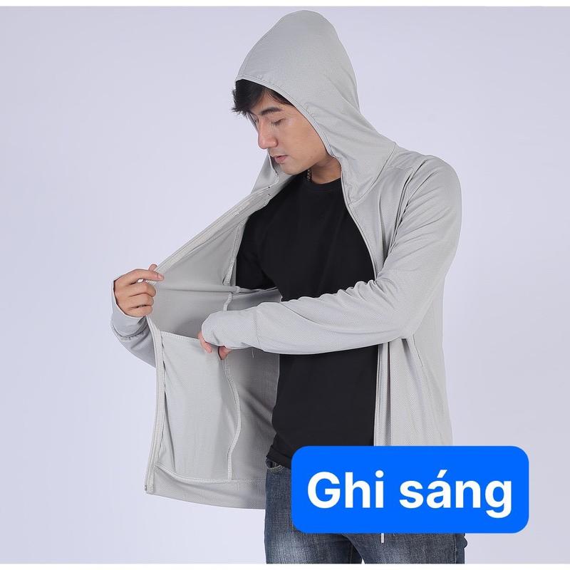 Áo Chống Nắng Nam 1 Lớp Thông Hơi - Xưởng May Ngọc Ánh - V2 0