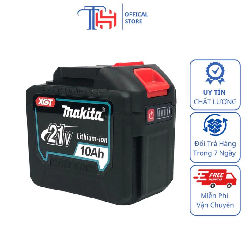 Phụ Kiện Pin đóng 20 Cell Makita Pin xám Chân Pin Phổ Thông M21 Có Đèn Báo Pin Dòng Xả Cao Mạch 3 Mosfet