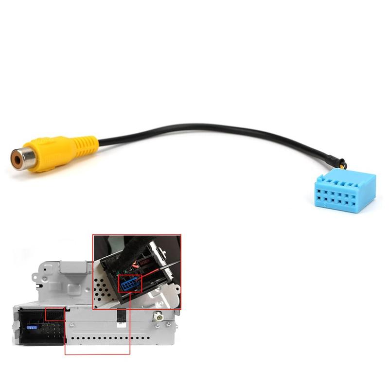 For MIB Radio Reverse Rear Camera Video  Converter Cable Adapter 5
